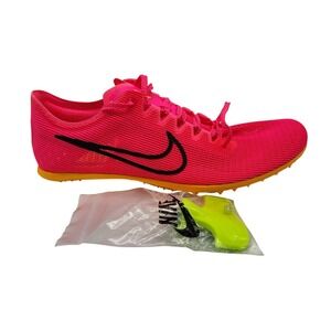 Nike Mamba V6 Track Spikes Pink Yellow Mens US 9.5 DR2733-600 NWOB
